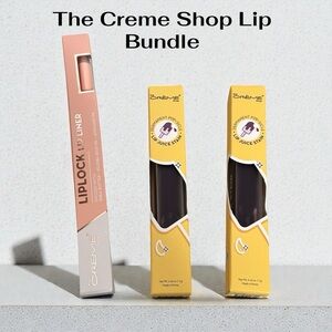 The Creme Shop LipLock Lip Liner Sup Nude Lip Juice Stain Eternally Grapeful Set